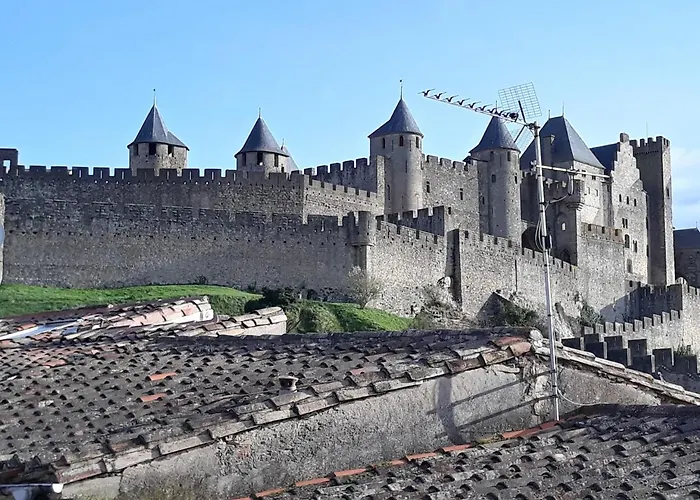 Au Pied De La Cite Medievale, Piscine, Vue Extraordinaire, La Trivala A Carcassonne